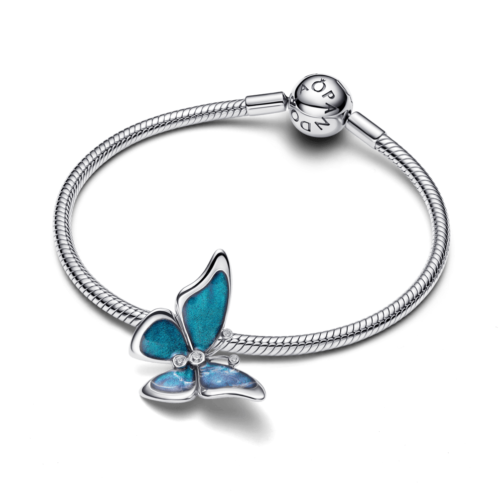 Charm Mariposa Grande Azul