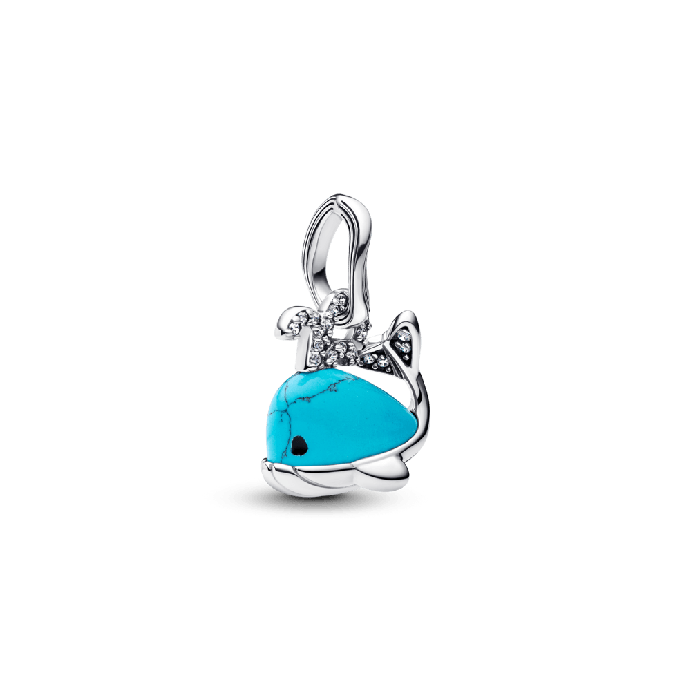 Charm Colgante Ballena Color Turquesa