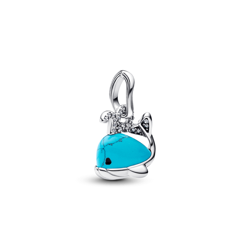 Charm Colgante Ballena Color Turquesa - Charms Factory