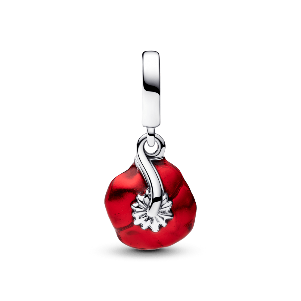 Charm Colgante Flor Roja - Charms Factory
