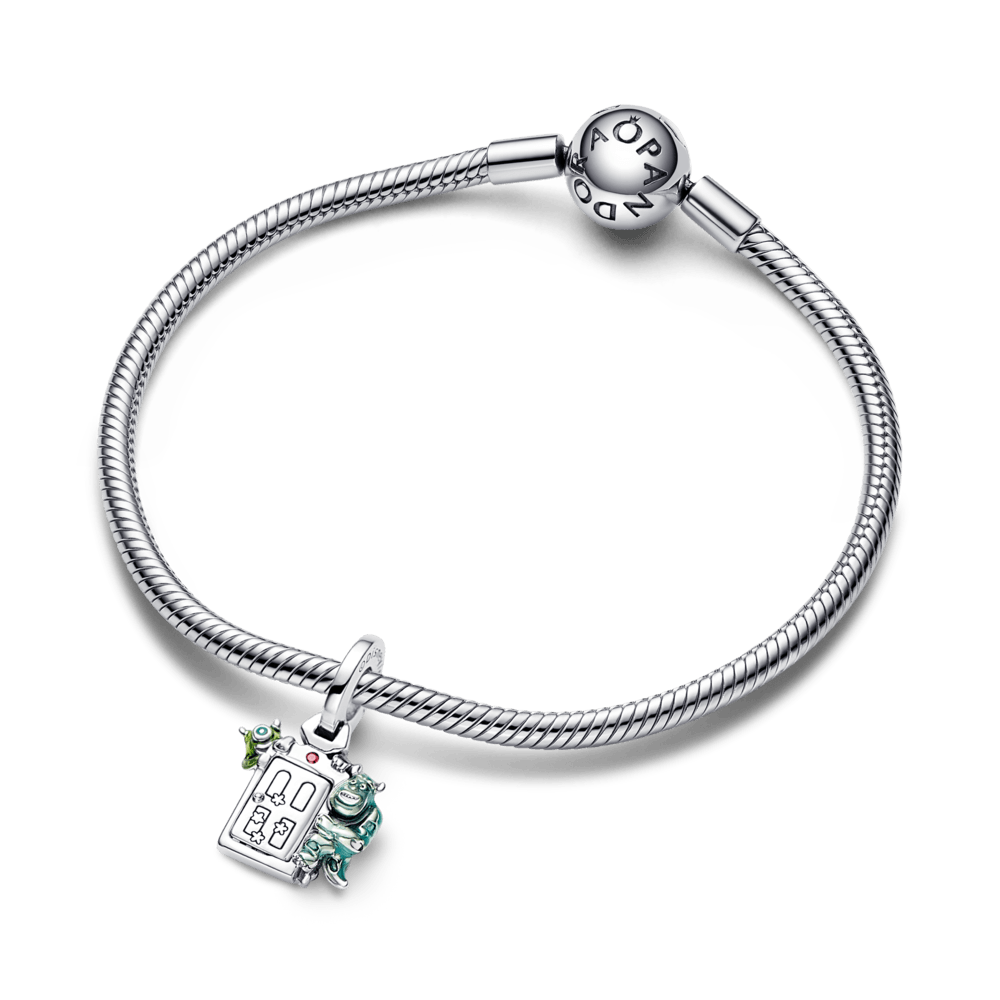 Charm Colgante Puerta de Monsters, Inc. de Disney Pixar Pandora Plata Esterlina - Charms Factory