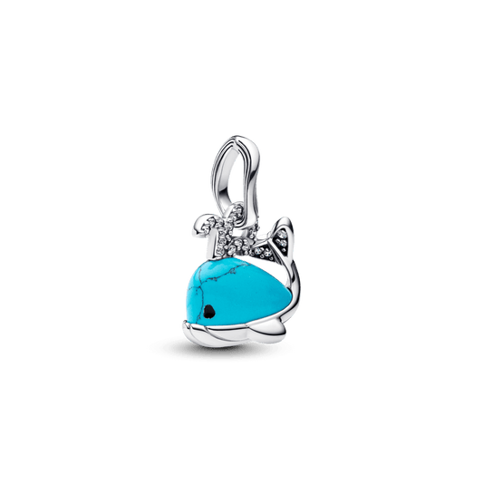 Charm Colgante Ballena Color Turquesa