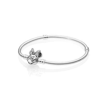 Brazalete PANDORA Retrato De Minnie Reluciente De Disney - Charms Factory