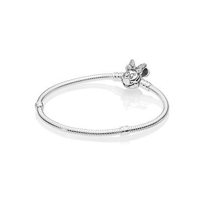 Brazalete PANDORA Retrato De Minnie Reluciente De Disney - Charms Factory