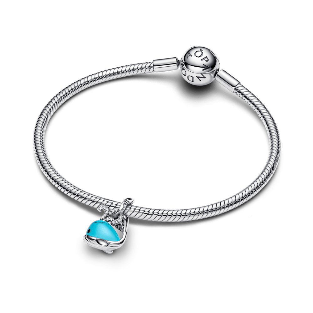 Charm Colgante Ballena Color Turquesa - Charms Factory