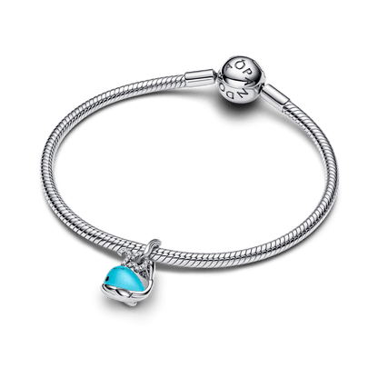 Charm Colgante Ballena Color Turquesa - Charms Factory