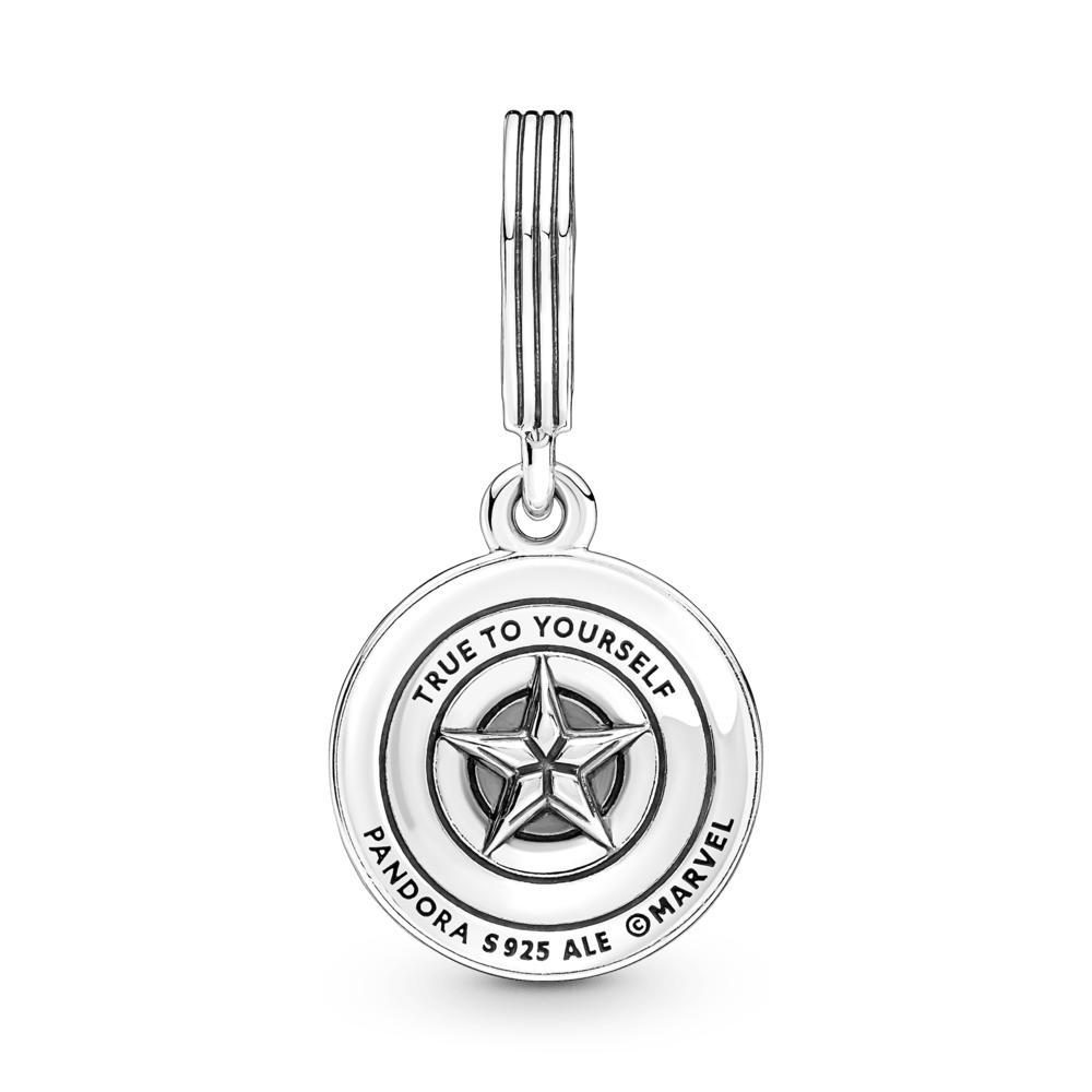 Charm Colgante Escudo Del Capitán América De The Avengers De Marvel - Charms Factory