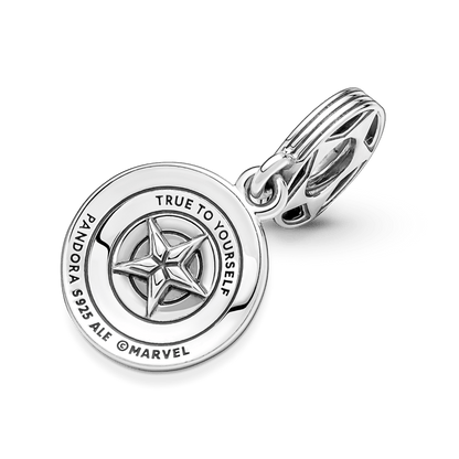 Charm Colgante Escudo Del Capitán América De The Avengers De Marvel - Charms Factory