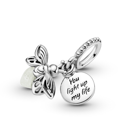 Charm Colgante Luciérnaga que Brilla en la Oscuridad - Charms Factory
