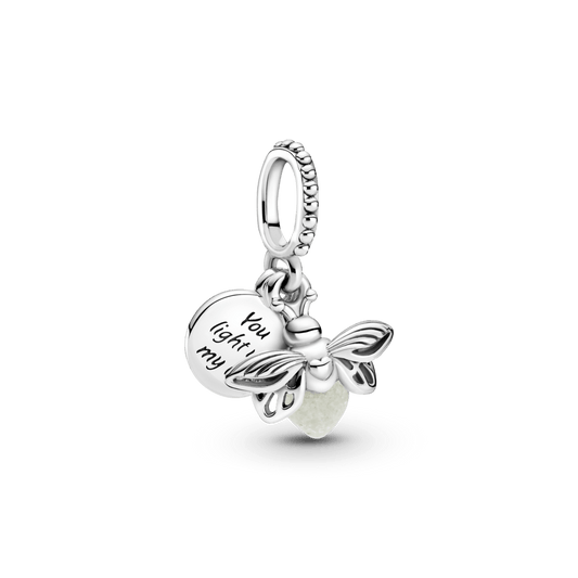 Charm Colgante Luciérnaga que Brilla en la Oscuridad - Charms Factory