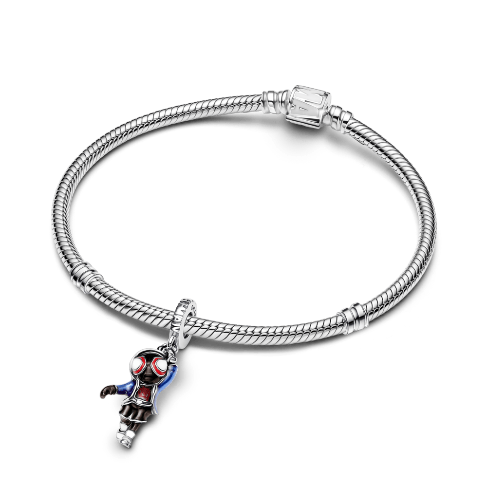 Charm Colgante Spider - Man Miles Morales de Marvel - Charms Factory