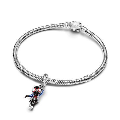 Charm Colgante Spider - Man Miles Morales de Marvel - Charms Factory
