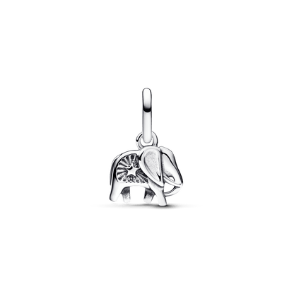 Mini Charm Colgante Elefante Azul Turquesa - Charms Factory